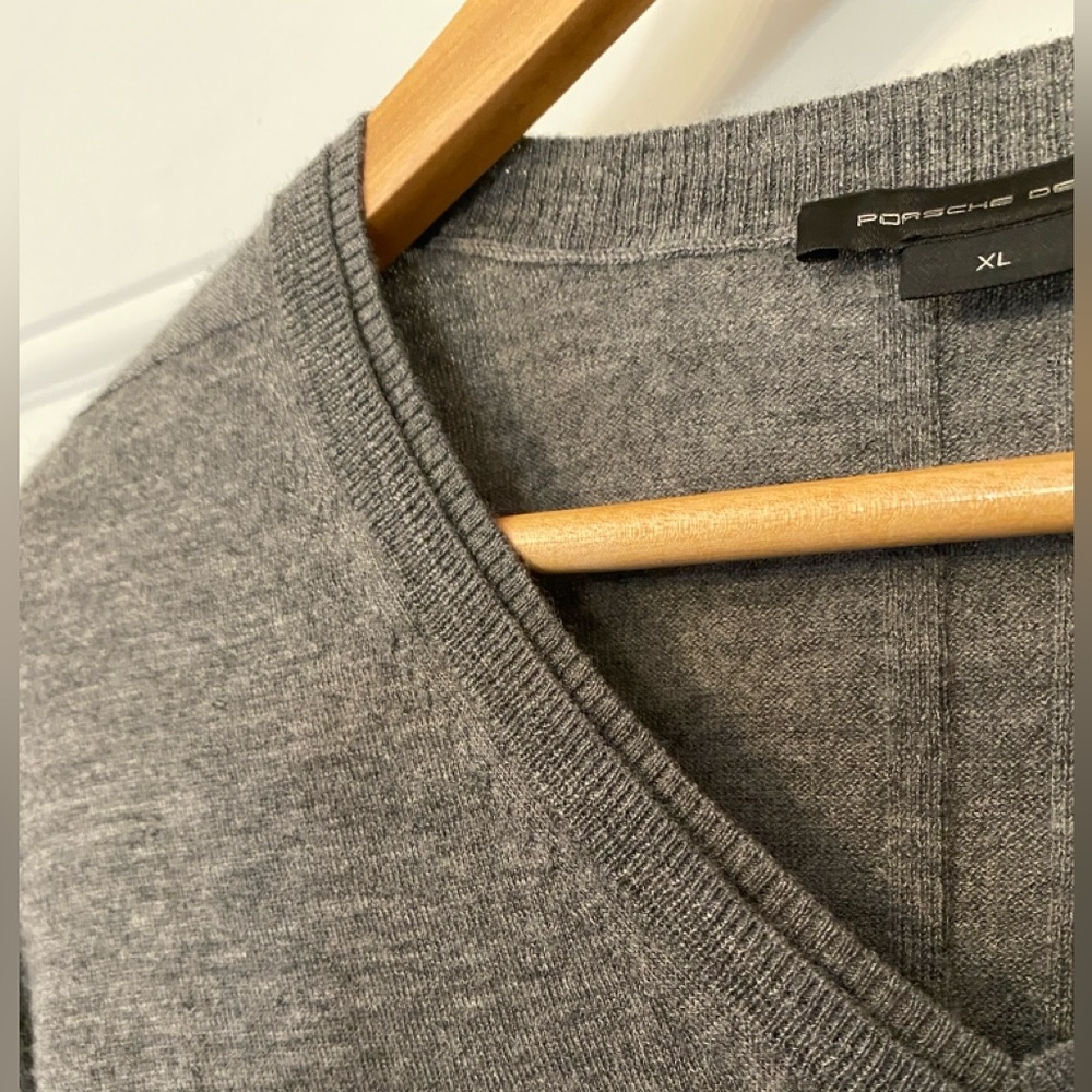 Porsche Design Basic V Neck Sweater - image 4
